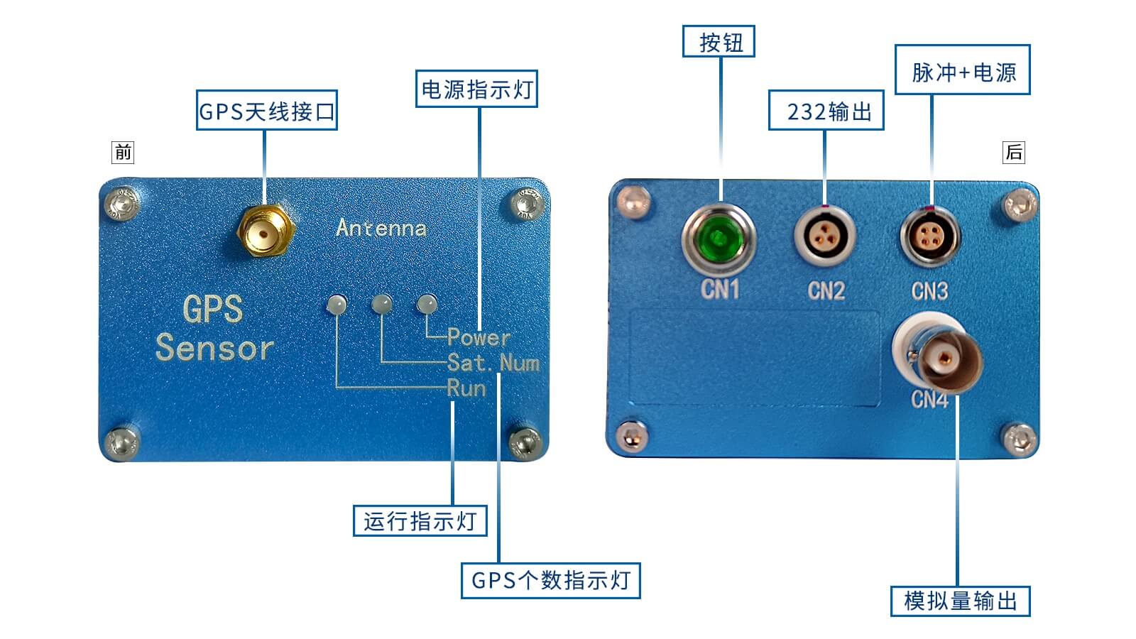 GPS车速测试传感器接口